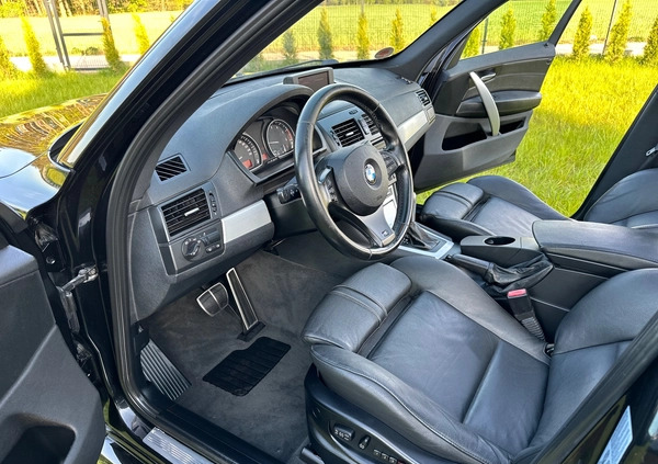 BMW X3 cena 41900 przebieg: 237000, rok produkcji 2007 z Węgorzewo małe 781